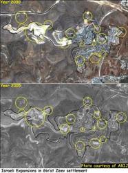 New Expansions in the Israeli West Bank Settlements
