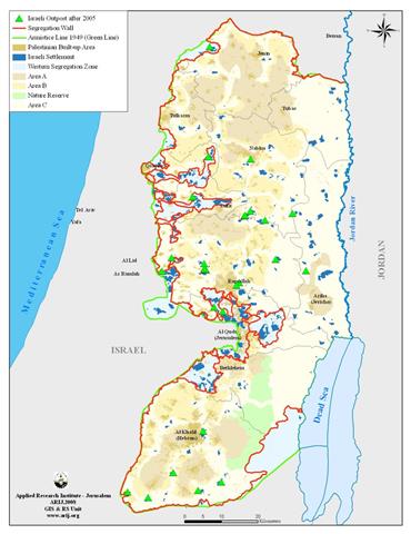How real is Israel’s decision to stop the support for the outposts in the West Bank?