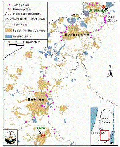 Impact of the Israeli Closure on Solid Waste Disposal Bethlehem as case study
