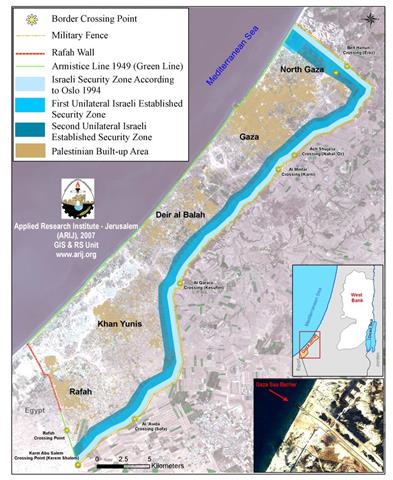 Israel increases the security buffer zone around the Gaza Strip