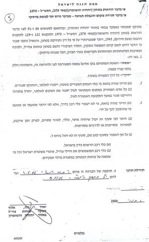 The Confinement of Hebron Old City