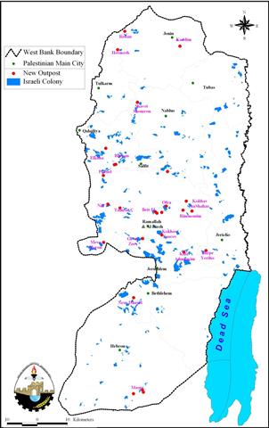 Illegal Israeli settlement outposts continue to Expand throughout the Occupied West Bank