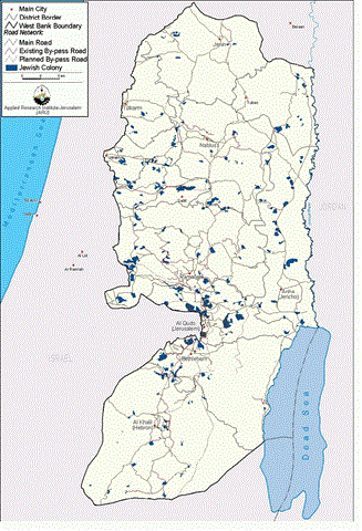 Monitoring Israeli Colonization activities in the West Bank and Gaza