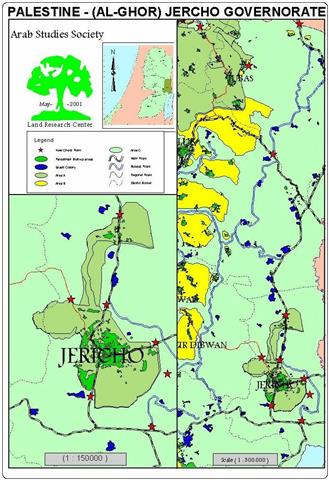Jericho and The valleys … The Israeli occupation imposes separation and military closure on Jericho and the valley