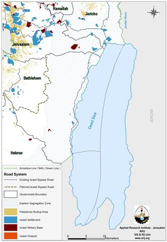 New Israeli Colonial Plan to build 140 Housing Units near the Dead Sea