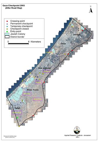IOF Impair the Gaza Strip