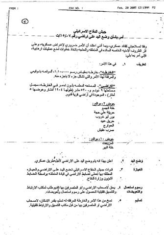 New Israeli military road on lands of Kafr Qaddum village