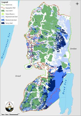 “Hiding Behind its Pseudo Democracy”  Israel Captures More than 40% from Palestinian Lands Using Twisted Methods