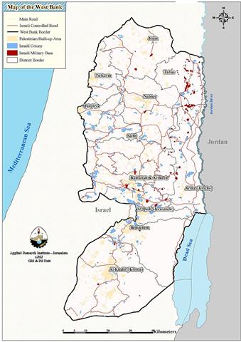 The Israeli Colonization activities in the Palestinian Territories during the 4th quarter of 2003