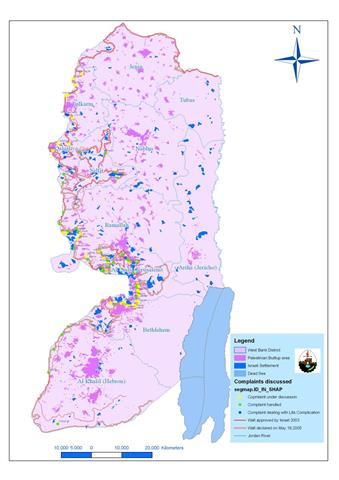Wall cases are still pending at Israeli Court