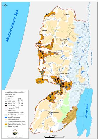 THE INFLUENCE OF THE SEPARATION WALL ON THE SOCIAL DEVELOPMENT OF THE PALESTINIAN COMMUNITY IN THE WEST BANK