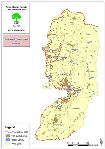Israeli Occupation Forces Extend the Existence of the Racist Wall in the West Bank