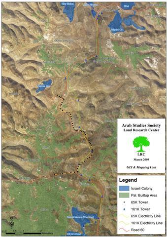 لخدمة المستعمرات الإسرائيلية … شبكة الضغط العالي تلتهم المزيد من الأراضي الفلسطينية