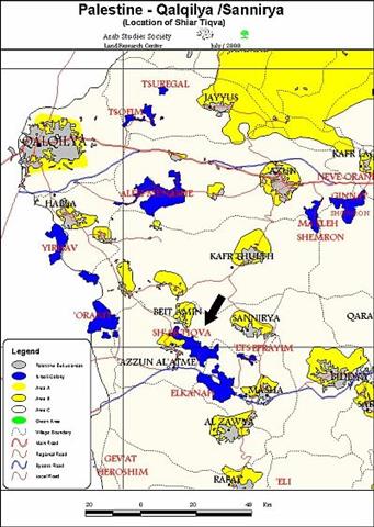 Construction of New Buildings in She’ari Tekva settlement Built on the Land of Azzoun Alatmah Village – Salfit Governorate