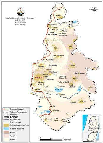 Series of Israeli Military orders to amend on the Route of the Israeli Segregation Wall in Tulkarem& Jenin Governorates