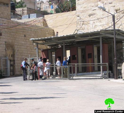 Land confiscation orders  and new checkpoints in the periphery of Tomb of the Patriarchs  “Abraham Mosque”  in Hebron