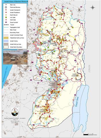 Israeli Hoax of Barriers removal