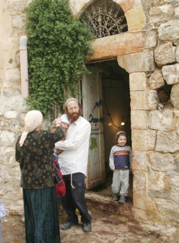 Israeli settlers occupy a residential building in the Old City of Hebron