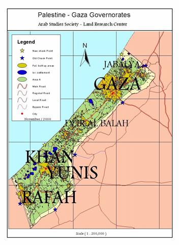 A Report on the Israeli Violations in Gaza Strip During the Month of November, 2000.