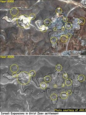 New Expansions in the Israeli West Bank Settlements