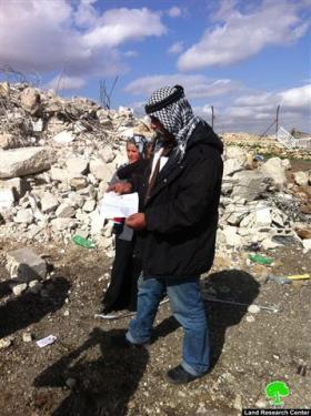 The Israeli Occupation Army Demolishes a Residence in Anata