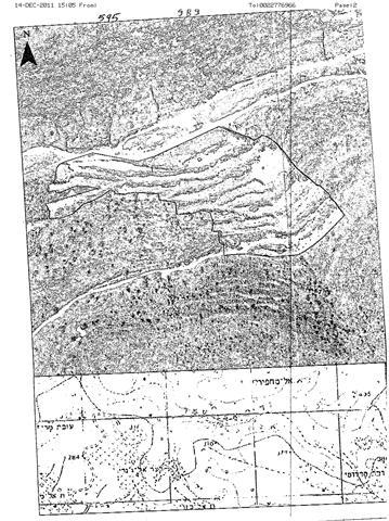 Bajo el pretexto de ser tierras del estado, Israel confisca terrenos Palestinos en Qarawet Bani Hassan