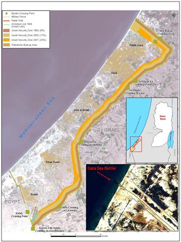 The Israeli Siege on the Gaza Strip during the first quarter of year 2008