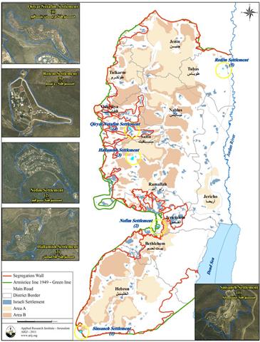 To legitimize what is Illegitimate   “New Master Plans for Five Israeli Settlements in the OPT”