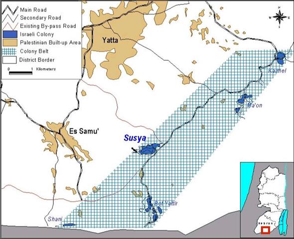 Expanding the settlement of Susya