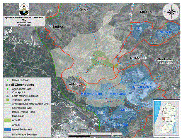 The Environmental status of Ni’lin Village