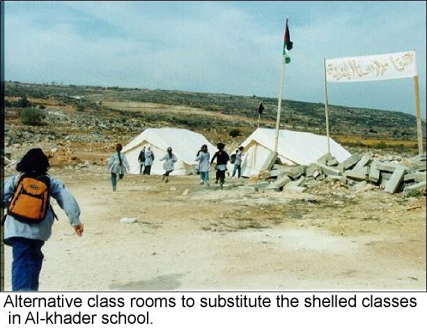 Learning Under Shelling … The Start of the School Year in Beit Jala & ‘Ayda Refugee Camp