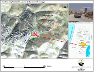 New crossing point on lands of  As Sawahra As Sharqiya