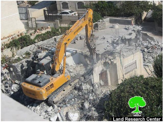 The monthly report on Israeli violations in occupied Jerusalem during January 2015