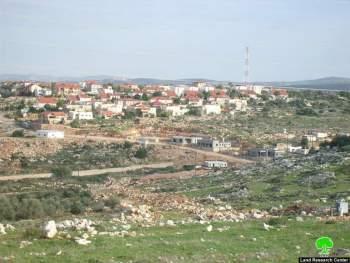 Israeli Colonial expansions on Deir Istiya village lands