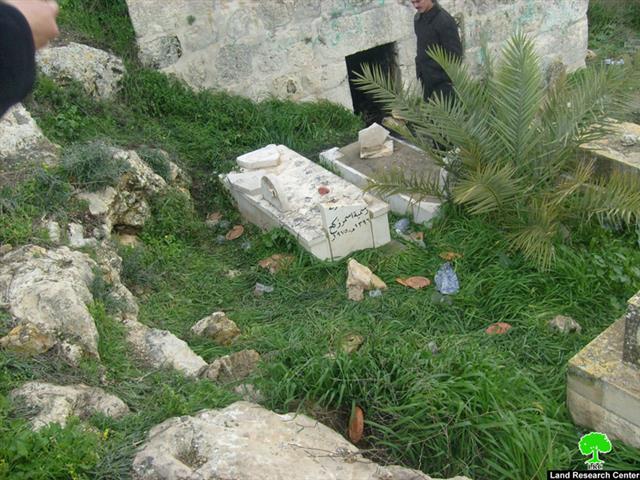 constant Israeli attacks on graves and shrines  ” The Case of Awarta village “