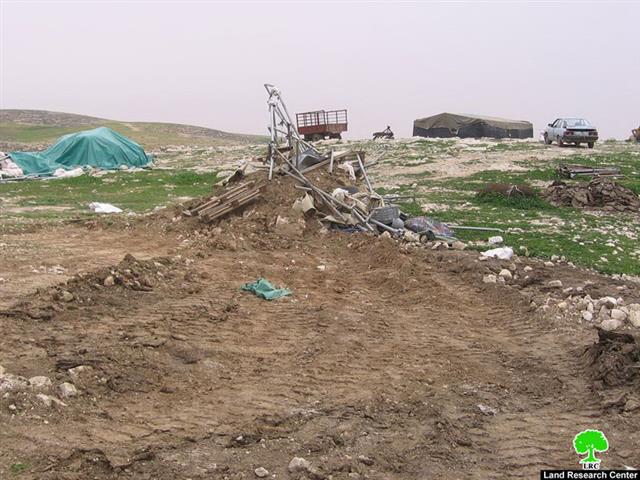A Demolition Wave Hits Khirbet Al Rahawa South adh Dhahiriya – Hebron Governorate