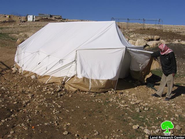 The Demolition of Housing and Sheep Shelters and Animal Pens at Saddat Al South Hebron Governorate