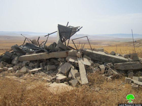 Demolishing a Barn in Atouf