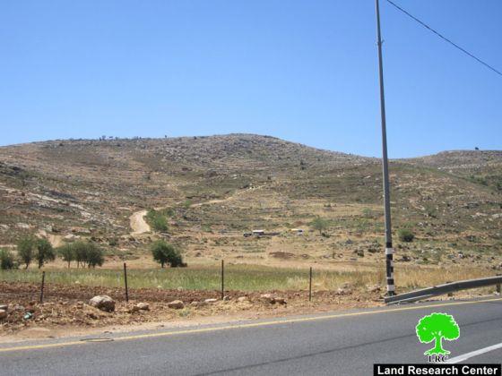 الشروع في إقامة بؤرة استيطانية جديدة على أراض قرية المغير