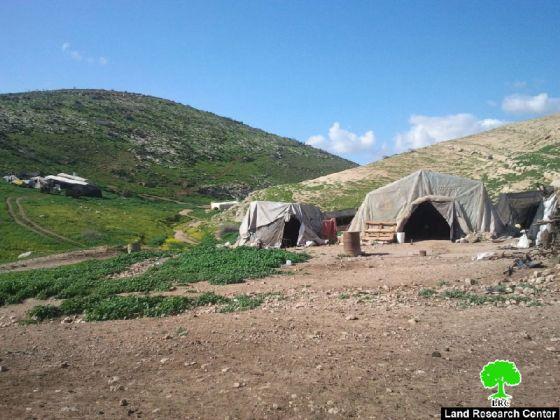 Eviction orders for 16 Bedouin families in Tubas