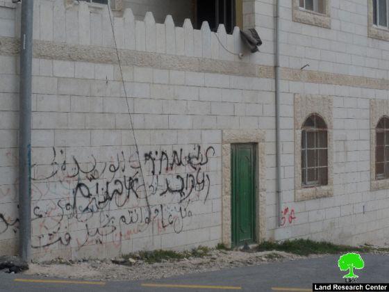 Colonists Desecrate Two Mosques in Tequ village