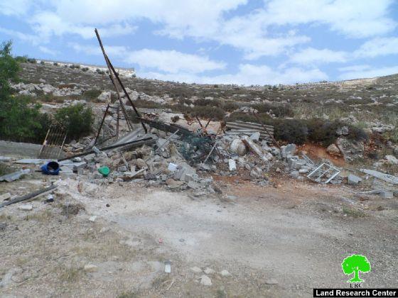 Demolishing a Barn in Al Baq’a