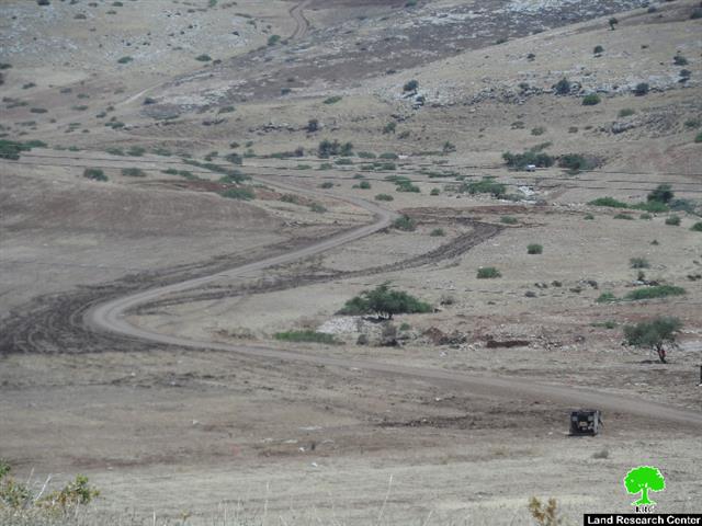 التدريبات العسكرية الإسرائيلية في الاغوار الفلسطينية تدمر المحاصيل الزراعية
