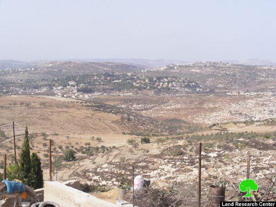 مخطط إسرائيلي لبناء 550 وحدة  سكنية جديدة في مستوطنة بروخين / محافظة سلفيت