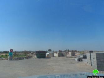 تحويل مركز للشرطة الأردنية قديم إلى استراحة ومحطة وقود إسرائيلية في قرية رنتيس, محافظة رام الله