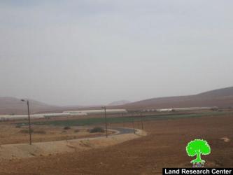 الاحتلال الإسرائيلي  يشرد عائلتين من منطقة الرأس الأحمر / محافظة طوباس