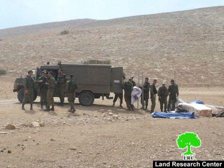 Raiding Makhoul for the second time and confiscating tents