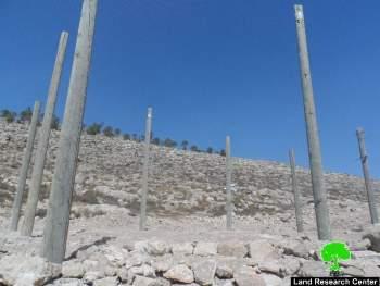 إخطار بوقف العمل والبناء لمنتزه وخيمة في واد فوكين