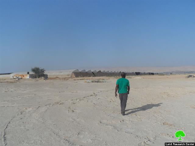 Stop-work Order on a rainwater harvesting pond in al-Auja