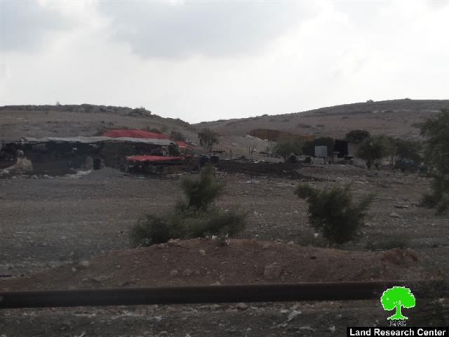 إخطار 10 عائلات بدوية بإخلاء مساكنهم بحجة التدريبات العسكرية في خربة ابزيق / محافظة طوباس